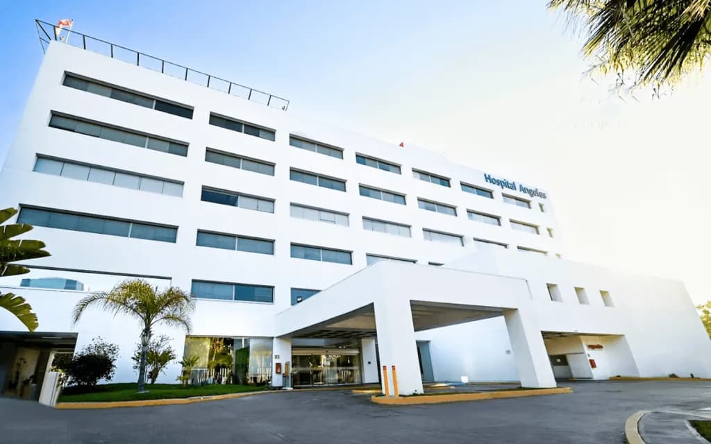 Hospital Ángeles Tijuana, donde está la sede de Fertilite en Tijuana